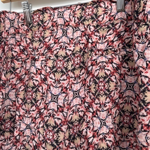 Liverpool Los Angeles Viscose Paper Bag Tie Front Porkchop Shorts Size 12/31 - Picture 4 of 5